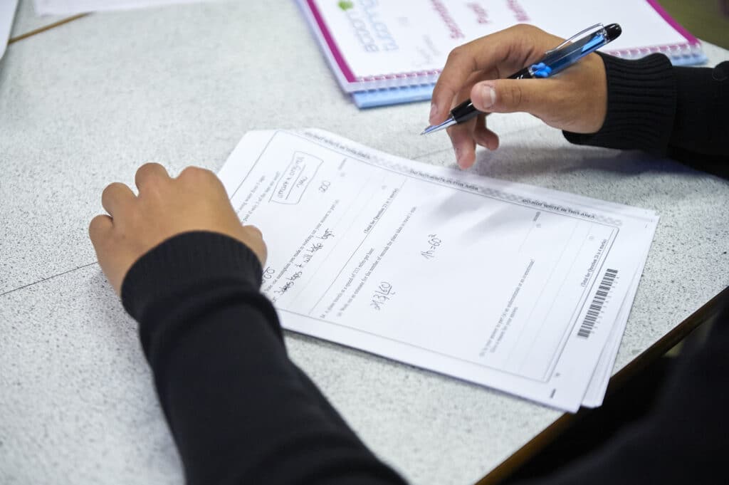 secondary maths workbook